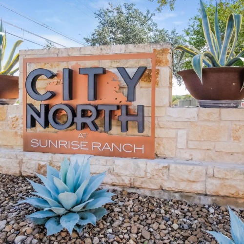 City North sign on a wall