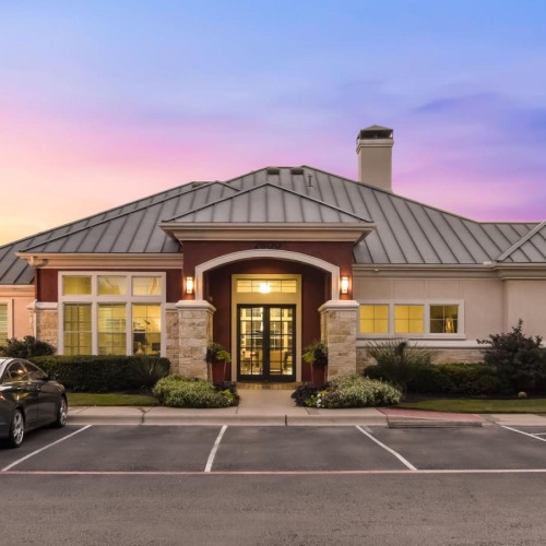 leasing office exterior